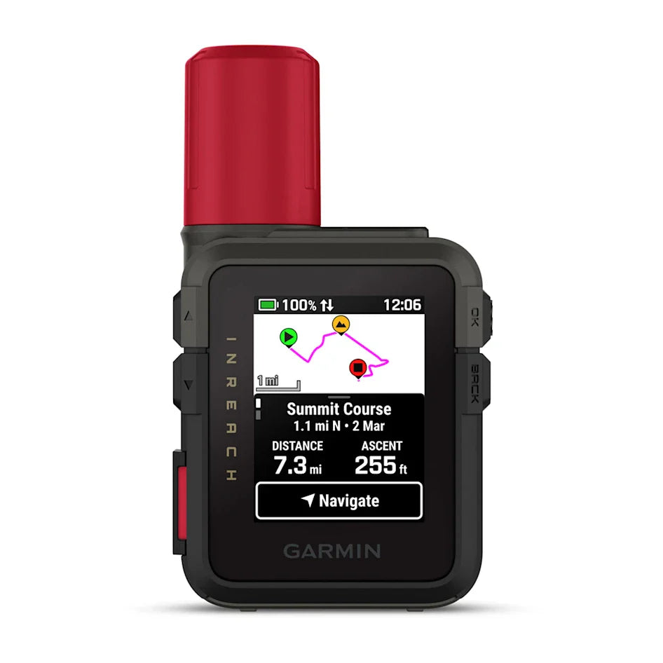 Garmin inReach Mini 3 Plus Compact SOS Satellite Communicator with Photo and Voice Messaging