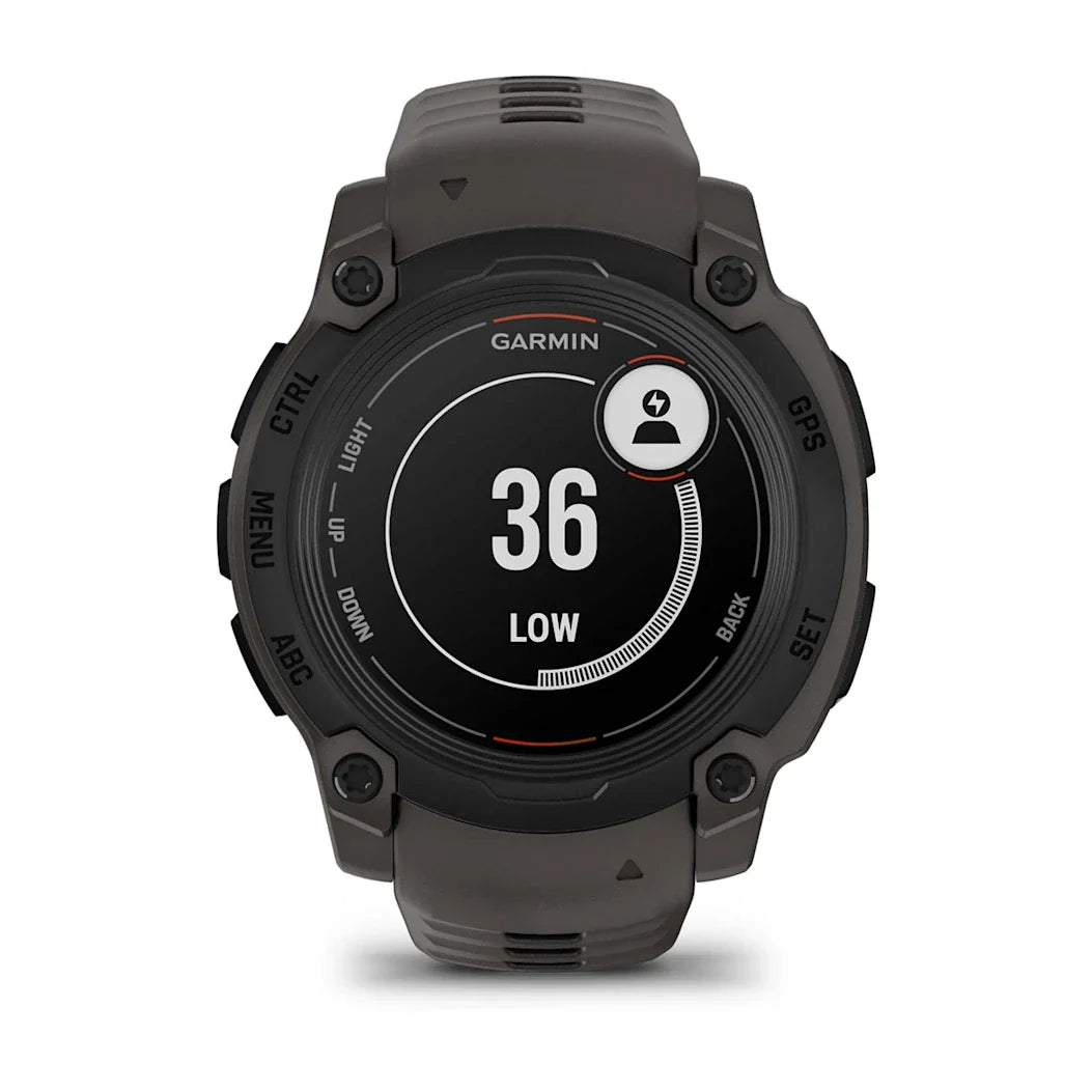 Garmin Instinct E - 40 mm Black with Charcoal Band