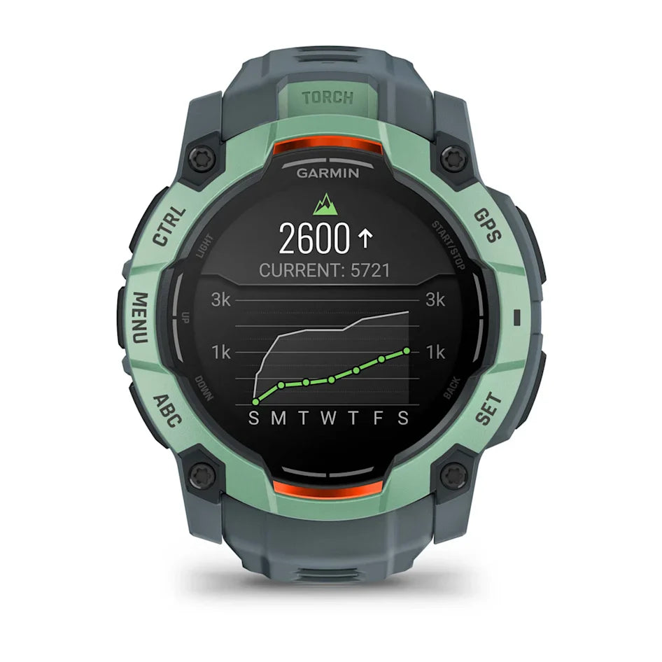 Garmin Instinct 3 – 50 mm, AMOLED Neo Tropic with Twilight Band
