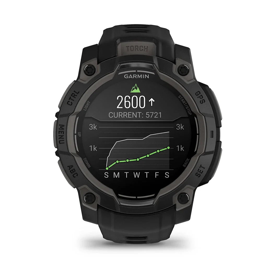 Garmin Instinct 3 – 45 mm AMOLED Black with Black Band