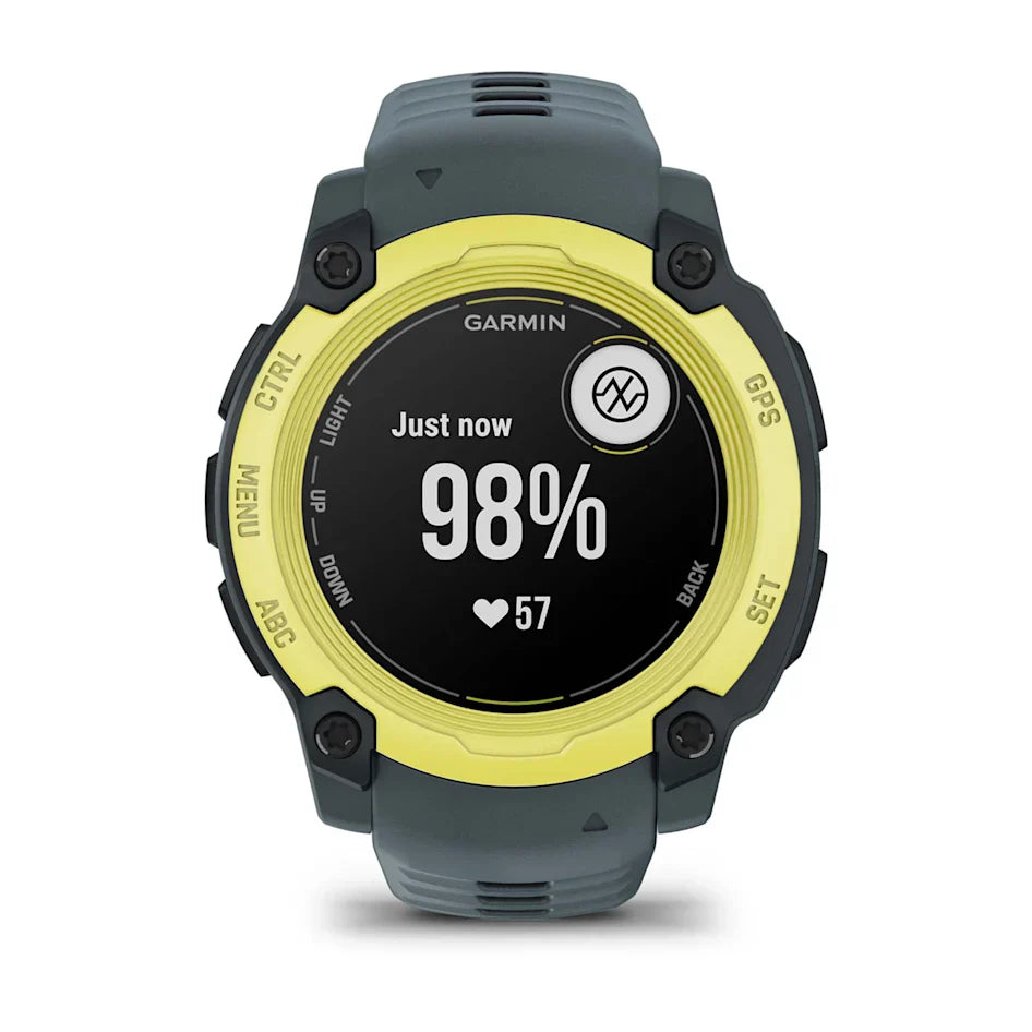Garmin Instinct E – 40 mm Electric Lime with Twilight Band