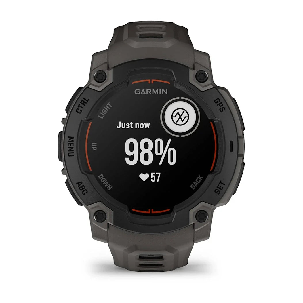 Garmin Instinct® E – 45 mm Black with Charcoal Band