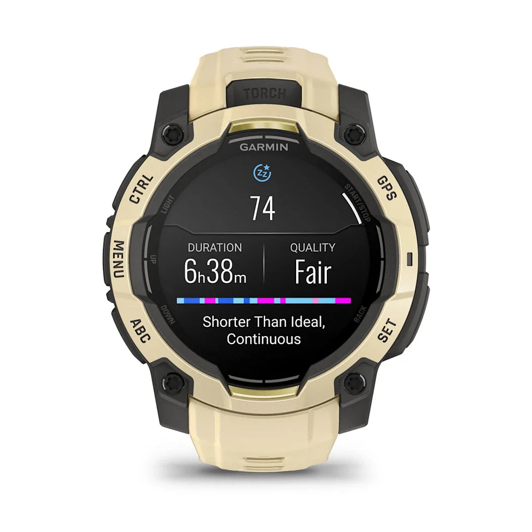 Garmin Instinct 3 – 45 mm AMOLED Citrine with Citrine Band
