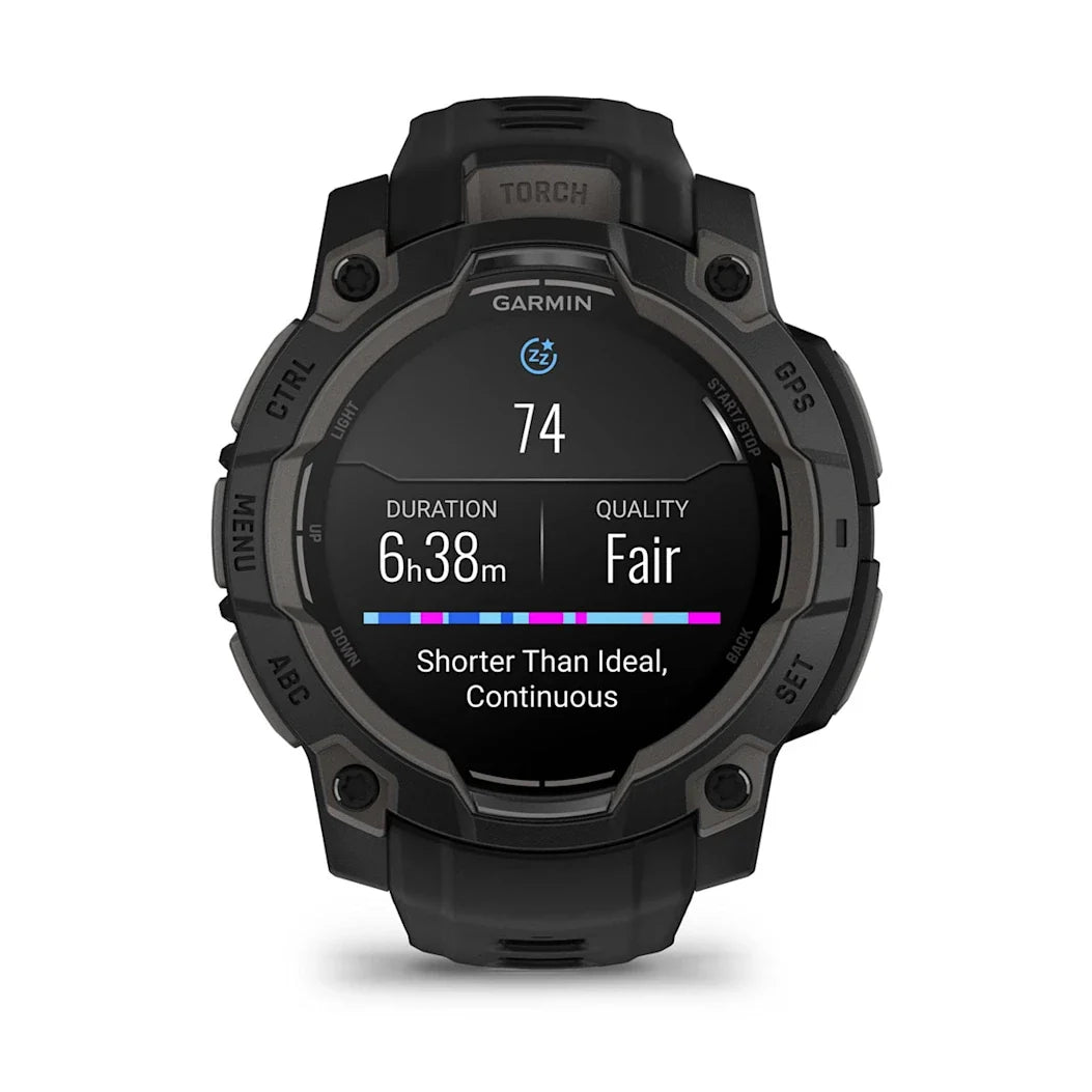 Garmin Instinct 3 – 45 mm AMOLED Black with Black Band
