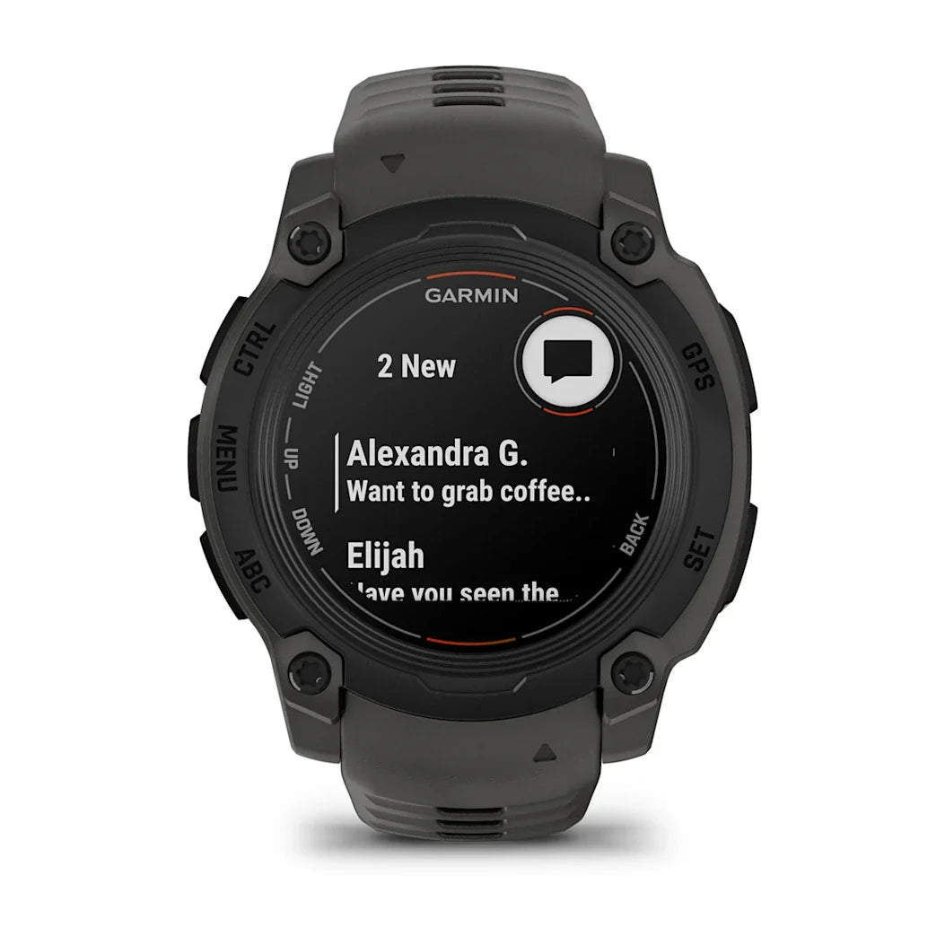 Garmin Instinct E - 40 mm Black with Charcoal Band