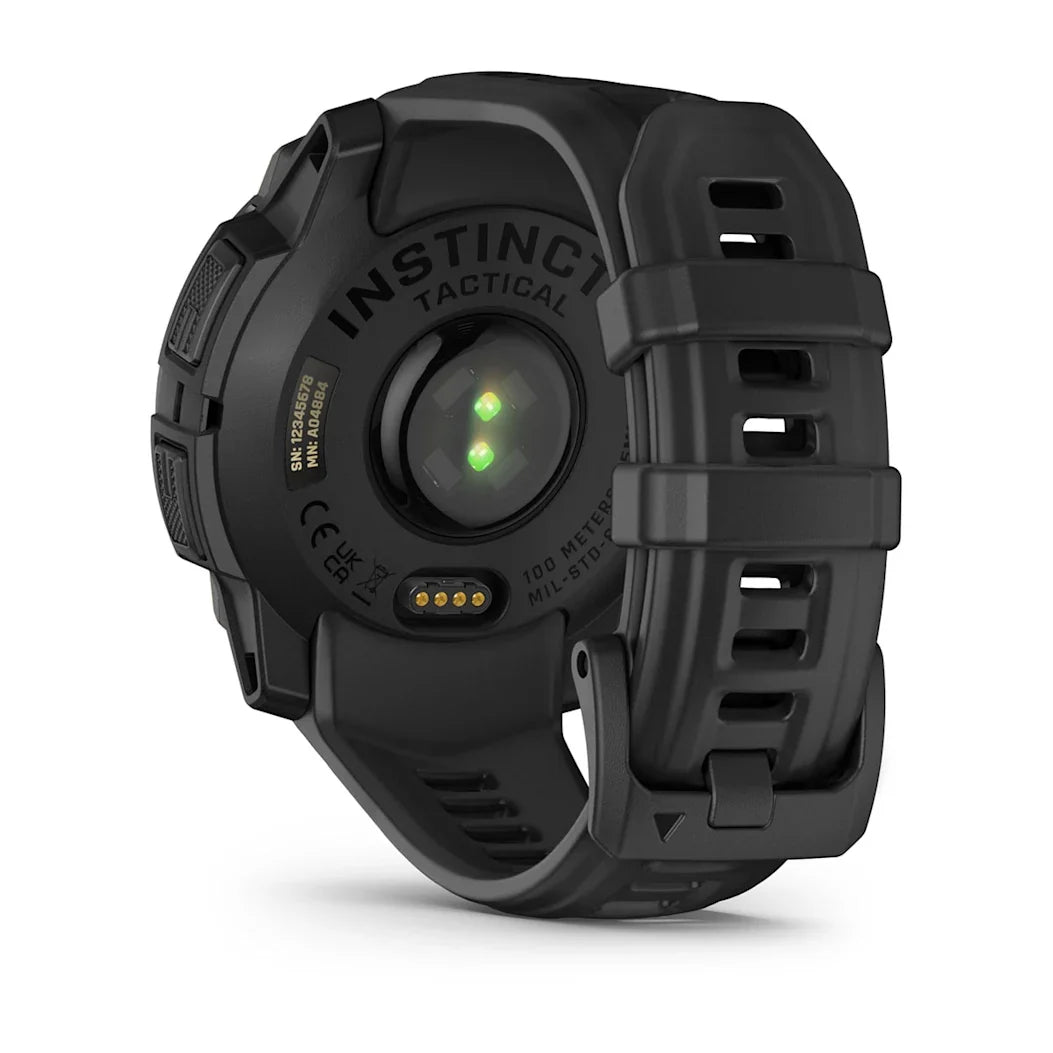 Garmin Instinct 3 – 45 mm Solar Tactical Edition Black with Black Band
