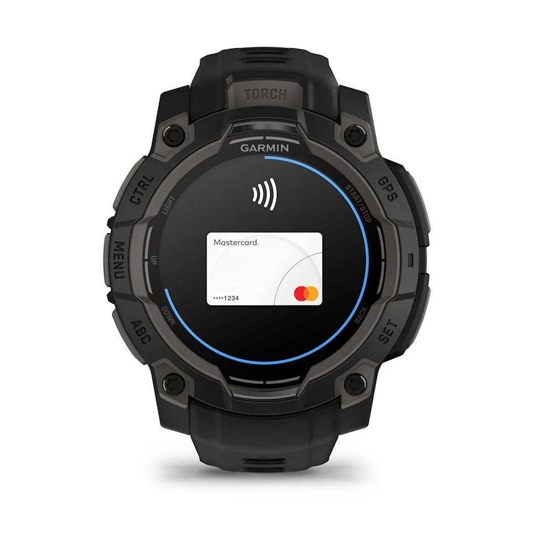 Garmin Instinct 3 – 45 mm AMOLED Black with Black Band