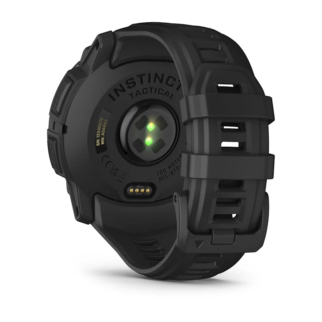 Garmin Instinct 3 – 50 mm Solar Tactical Edition Black with Black Band