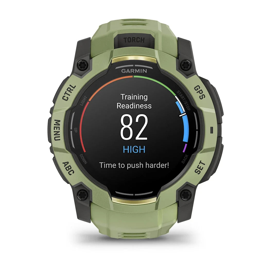 Garmin Instinct 3 – 50 mm AMOLED Fern Green with Fern Green Band