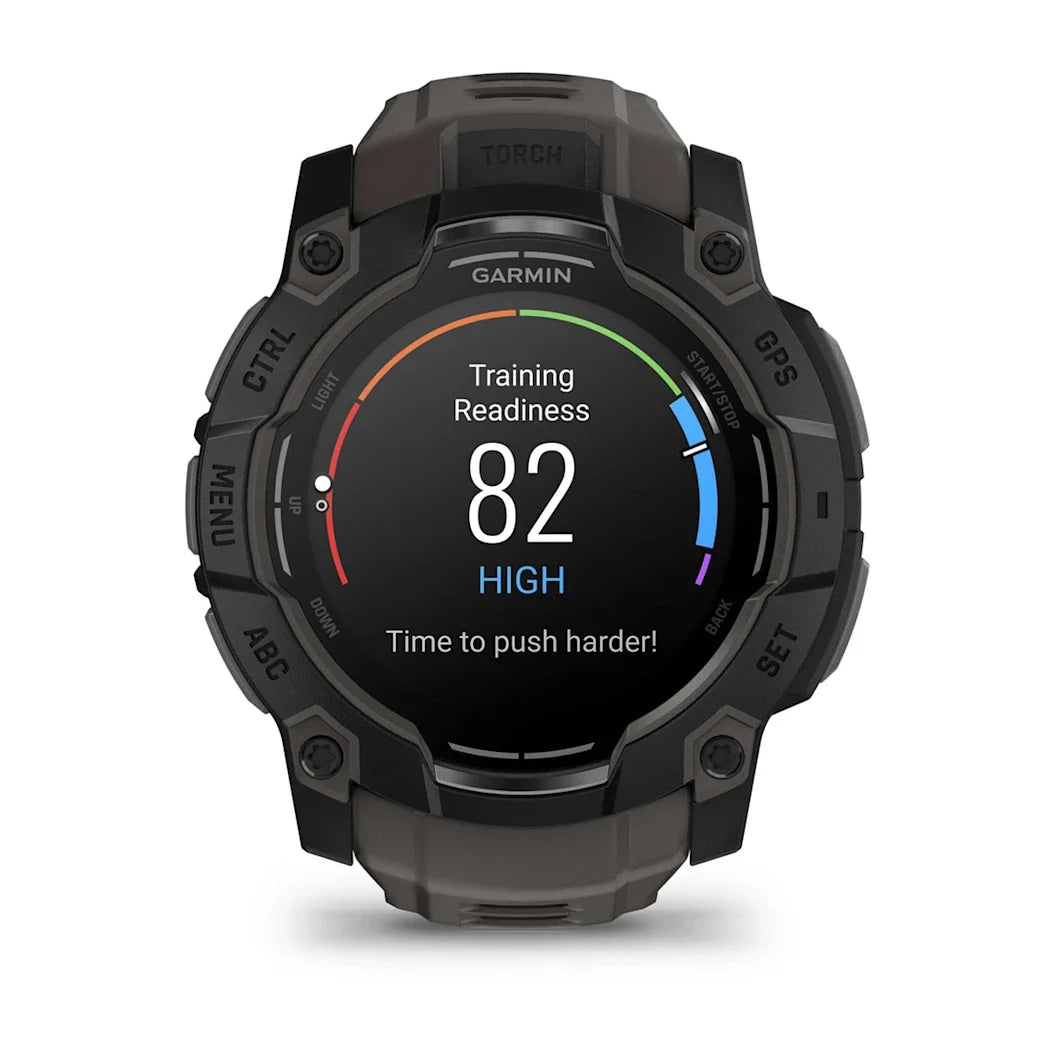 Garmin Instinct 3 – 50 mm AMOLED Black with Charcoal Band