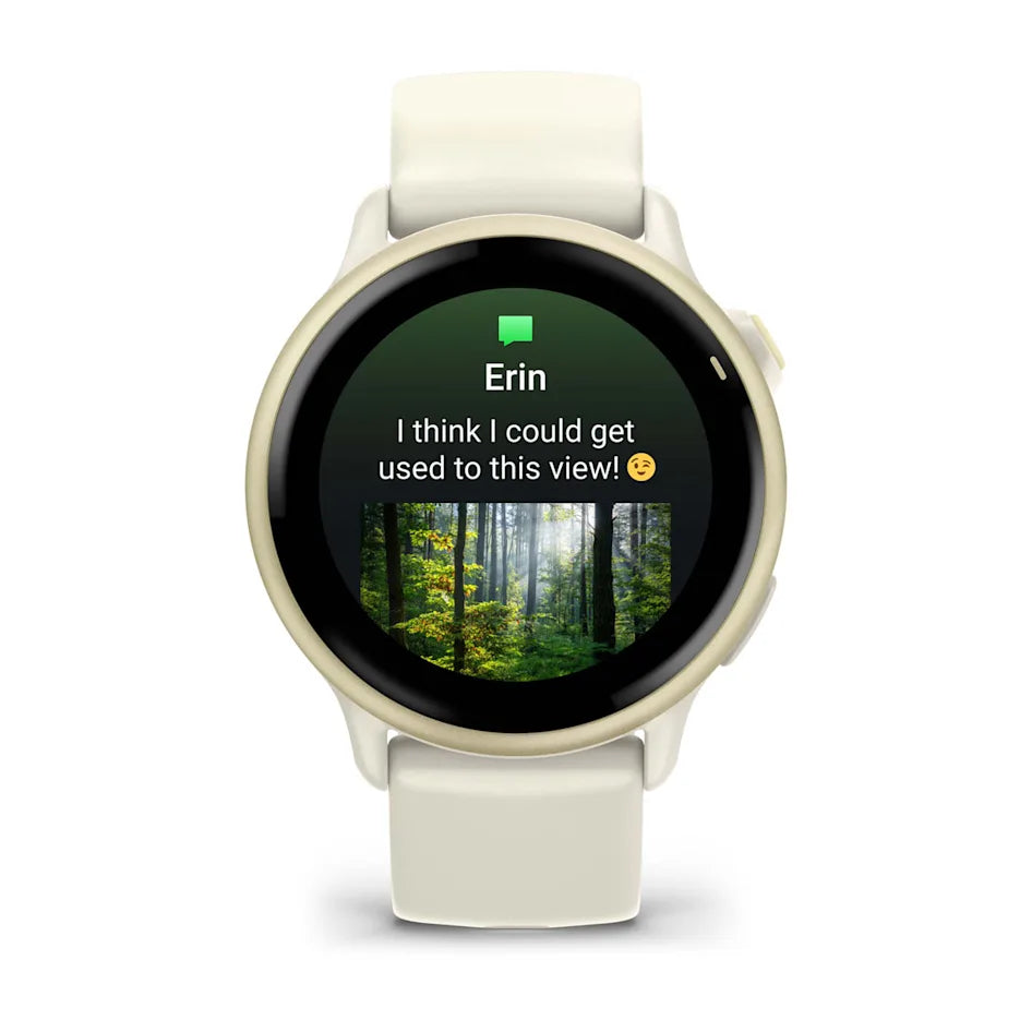 Garmin vivoactive 6 Lunar Gold with Bone Band Smartwatch