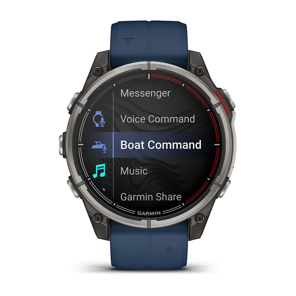 Garmin quatix 8 – 47 mm, AMOLED Marine GPS Smartwatch