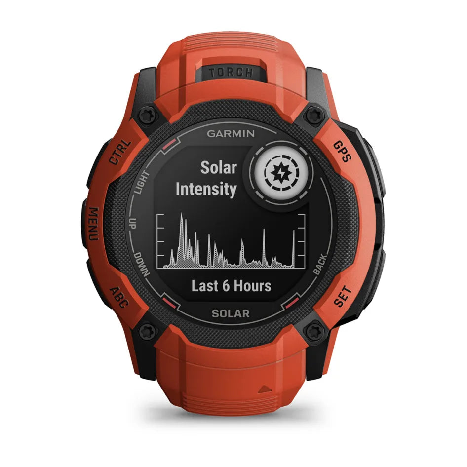 Garmin Instinct 2X Solar Flame Red