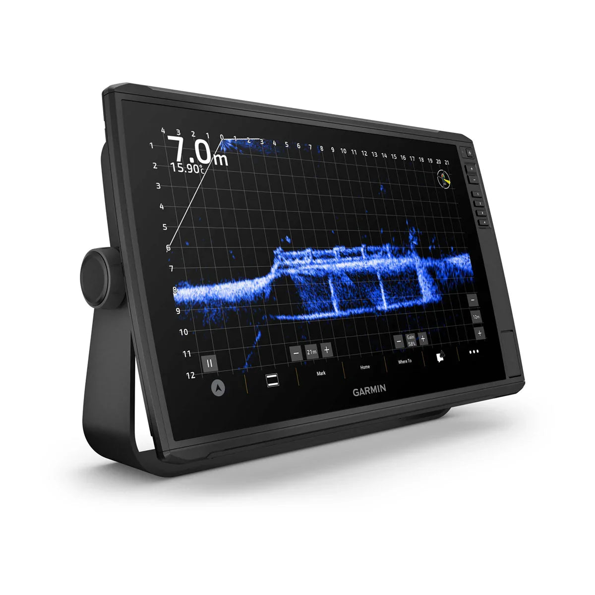 Garmin ECHOMAP Ultra 2 16" Chartplotters 162sv with GT56UHD-TM Transducer