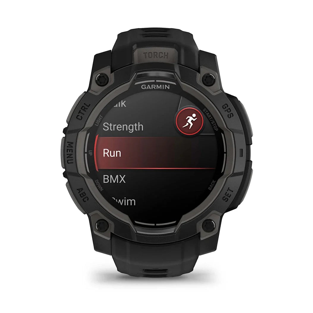Garmin Instinct 3 – 45 mm AMOLED Black with Black Band