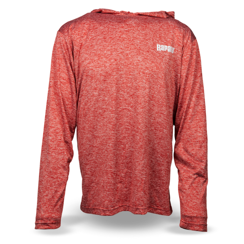 Rapala Rapala Hooded UV Shirt  Heather Red