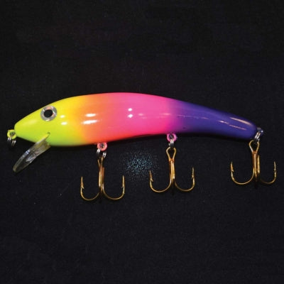 Wackm Tackle Custom Painted Ripplin Red Fin