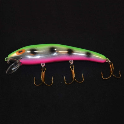 Wackm Tackle Custom Painted Ripplin Red Fin