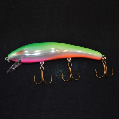 Wackm Tackle Custom Painted Ripplin Red Fin