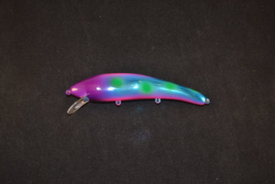 Wackm Tackle Custom Painted Ripplin Red Fin
