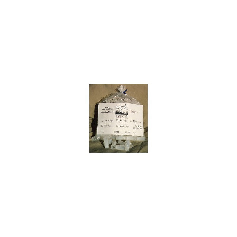Reloading Specialties SAM 1 steel shot wads - 12 Gauge 2.75 inch - 100 per bag