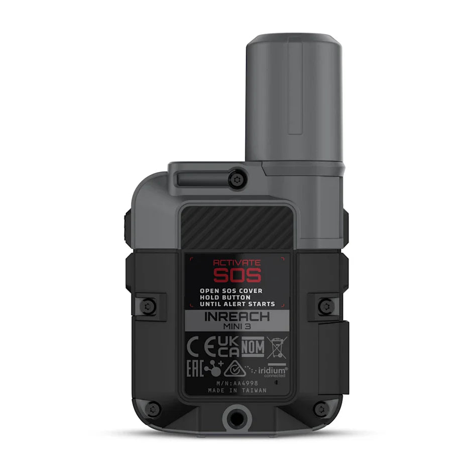 Garmin inReach Mini 3 Compact SOS Satellite Communicator with Touchscreen