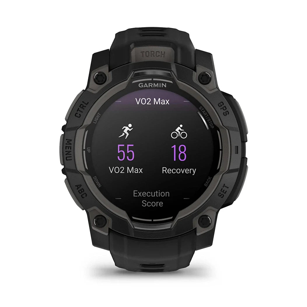 Garmin Instinct 3 – 45 mm AMOLED Black with Black Band
