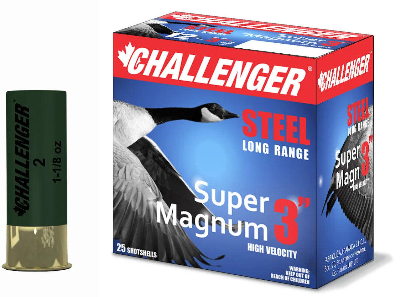 Challenger 12GA 2.75\" MAG BB Steel 1.1/8 OZ