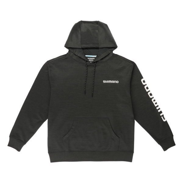 Shimano Long Sleeve Hoodie Black Large