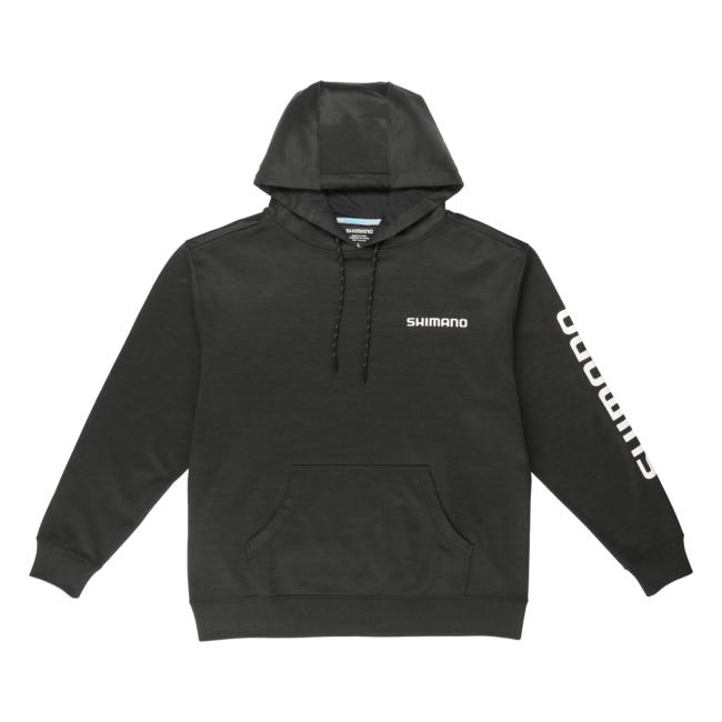 Shimano Long Sleeve Hoodie Black Large