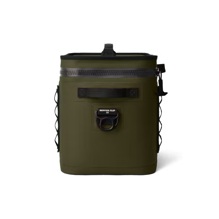 YETI Hopper Flip 18 Soft Cooler Olive / Black