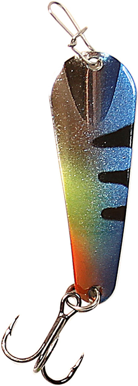 Custom Jigs & Spins Slender Spoon Pro Painted 2.25 1/4 oz Gold Alewife