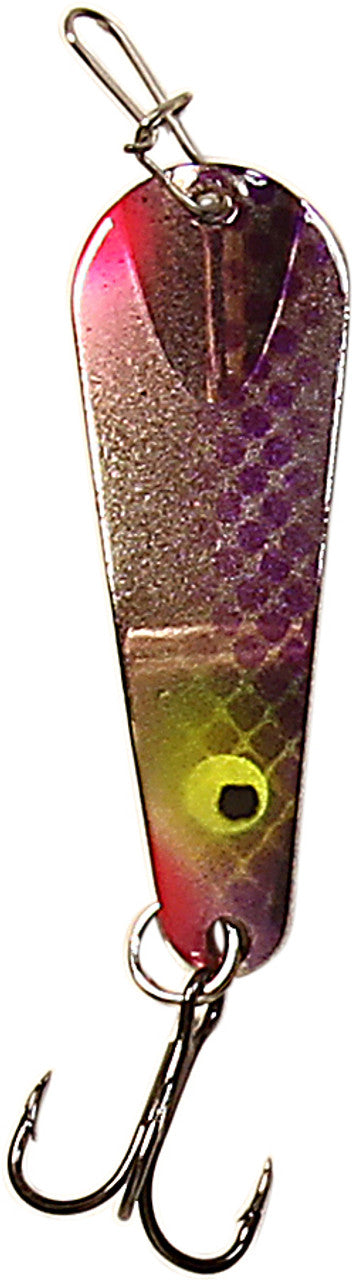 Custom Jigs & Spins Slender Spoon Pro Painted 2.25 1/4 oz Gold Alewife