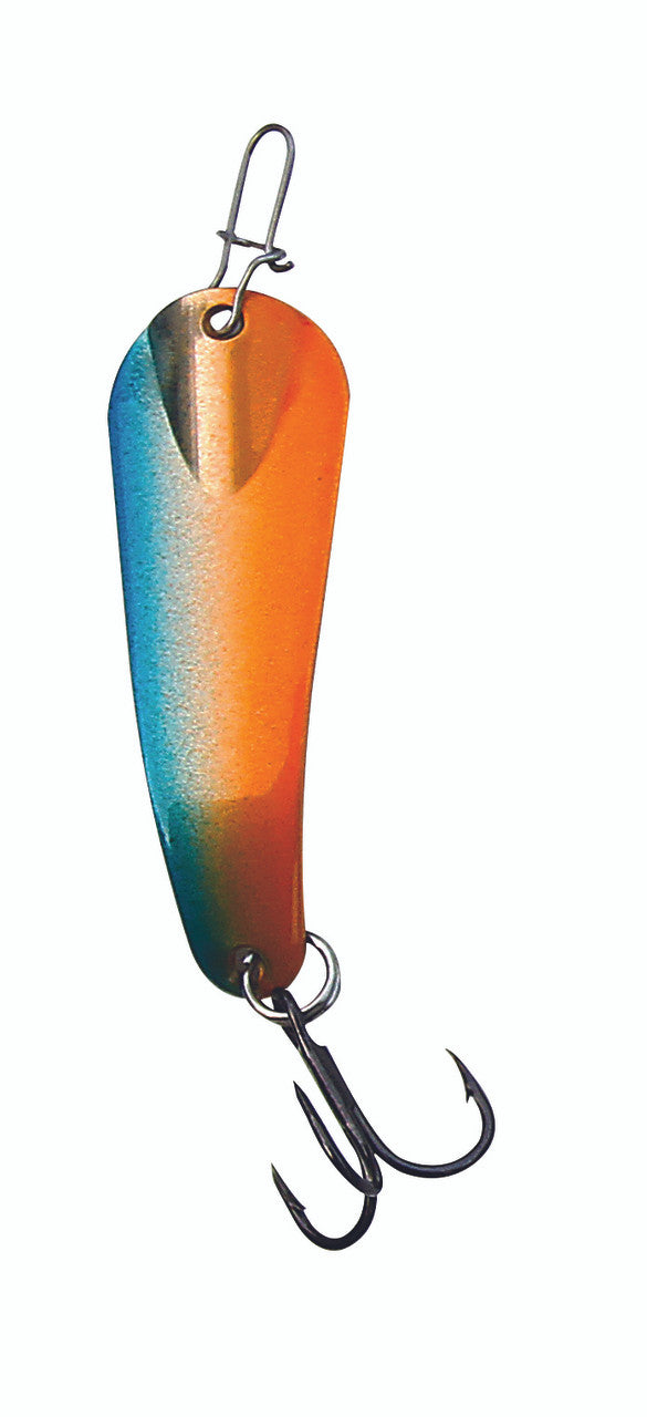 Custom Jigs & Spins Slender Spoon Pro Painted 2.25 1/4 oz Gold Alewife