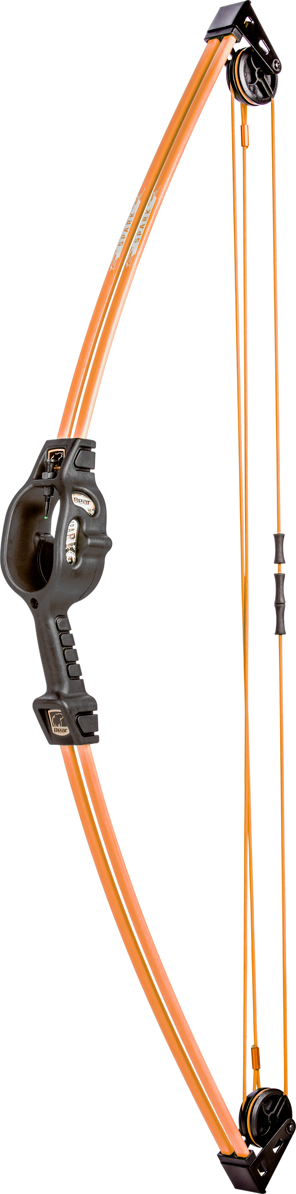 Bear Archery Spark Youth Bow - Flo Orange / Both / Continuous up to 10 lbs.