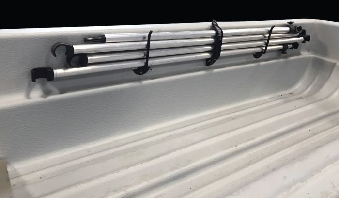 Clam Spreader Pole Storage System
