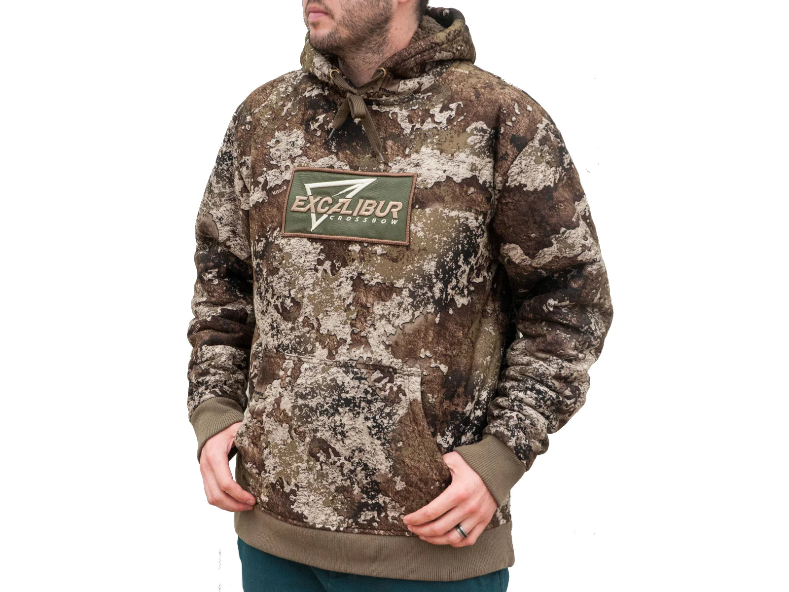 Excalibur High Pile Fleece Hoodie - TrueTimber Strata