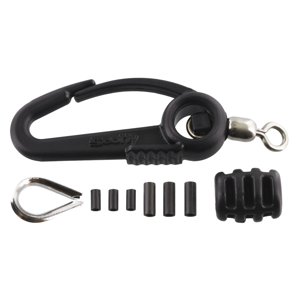 Scotty Snap Terminal Kit includes Snap Hook Bumper and 3 Sleeves
