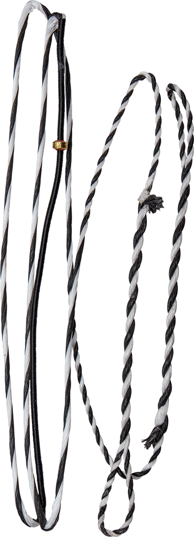 Bear Archery Take Down Bow String - Black And White / 58"