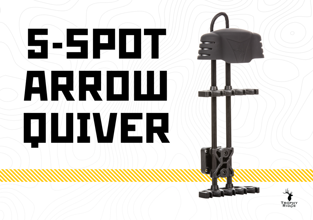 Trophy Ridge 5 Spot Bow Quiver - Black