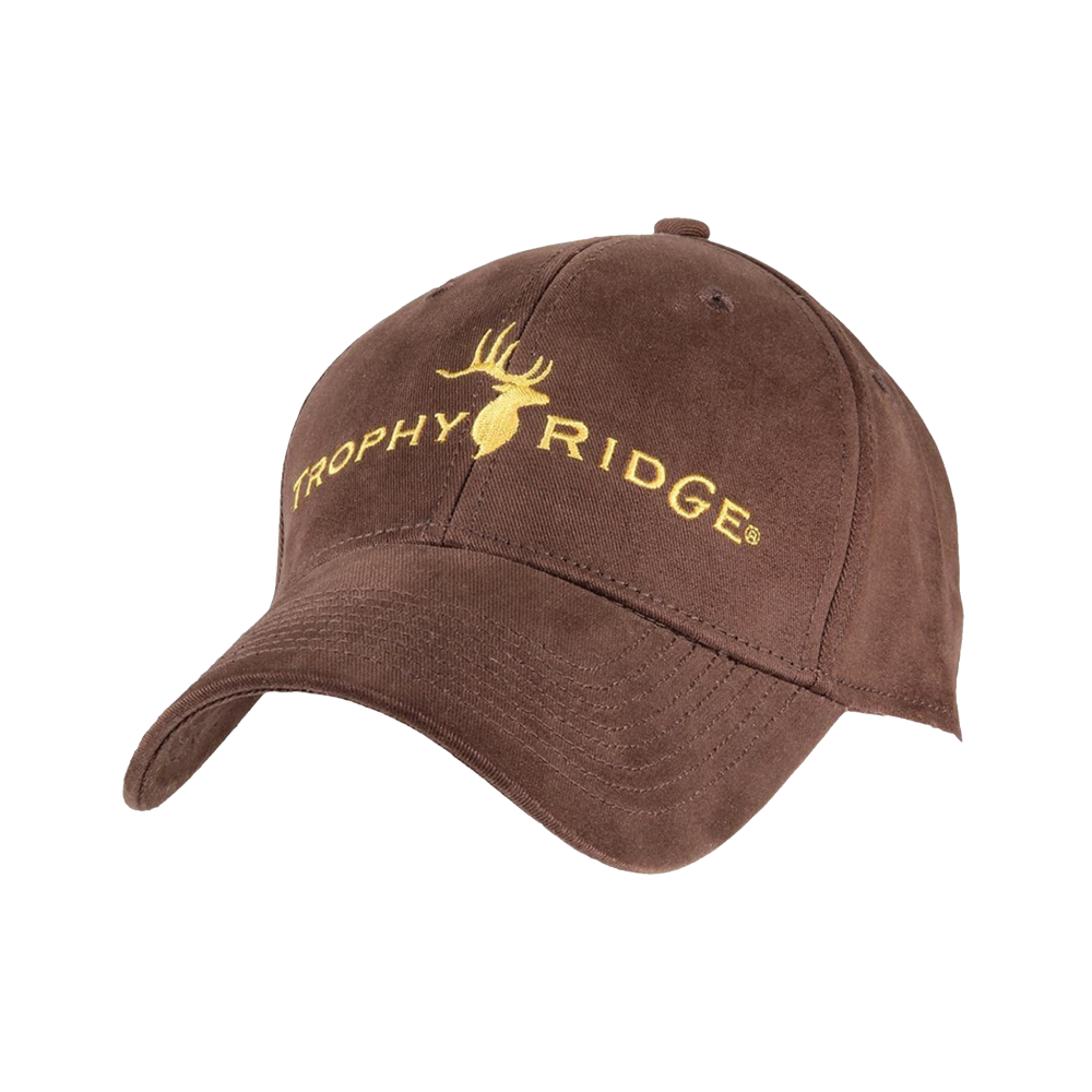 Trophy Ridge Brown and Gold Logo Hat