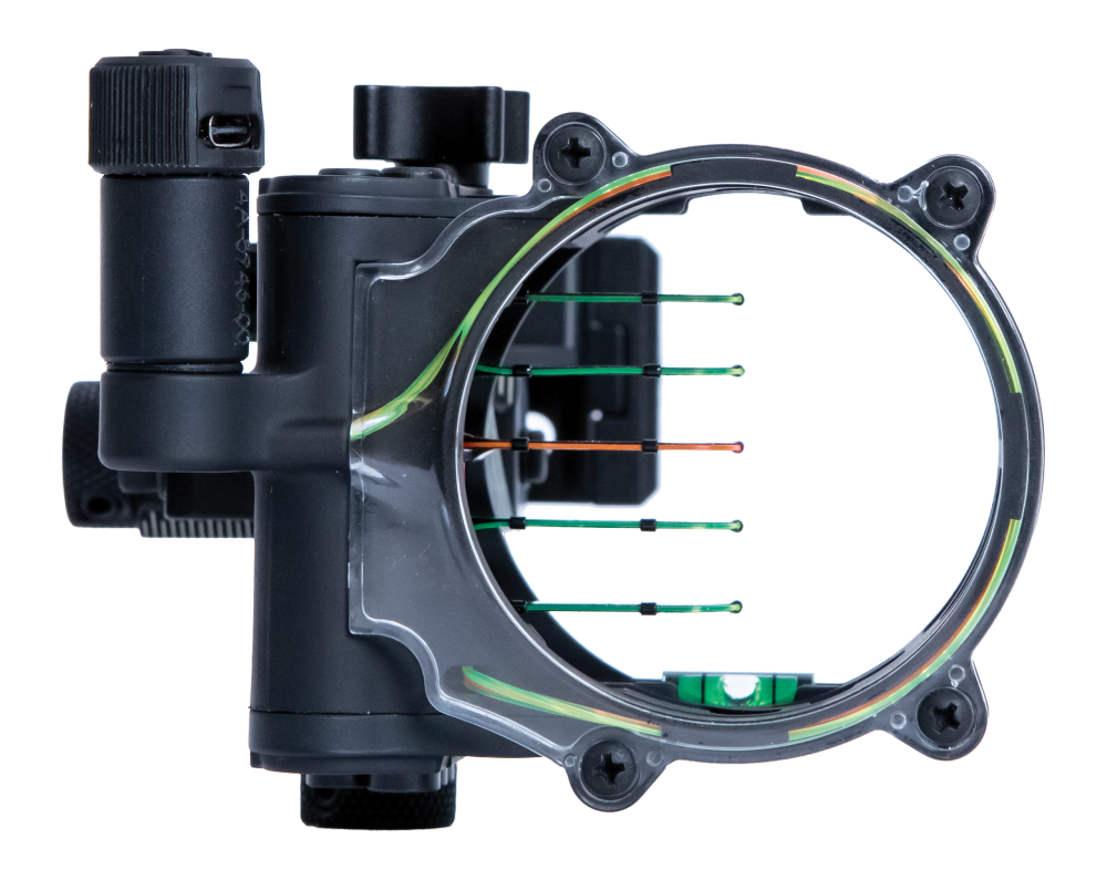 Trophy  Ridge Fix 5 Picatinny Mount Bow Sight - Black / Right Hand