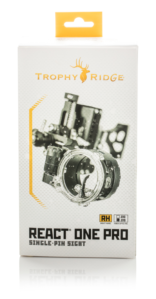 Trophy Ridge React® One Pro Bow Sight - Right Hand / .019