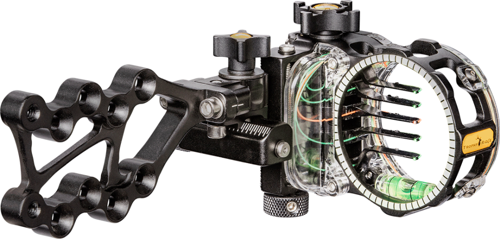 Trophy Ridge React® Pro Bow Sight - Black / Right Hand / .019