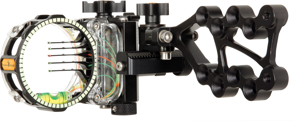Trophy Ridge React® Pro Bow Sight - Black / Left Hand / .019