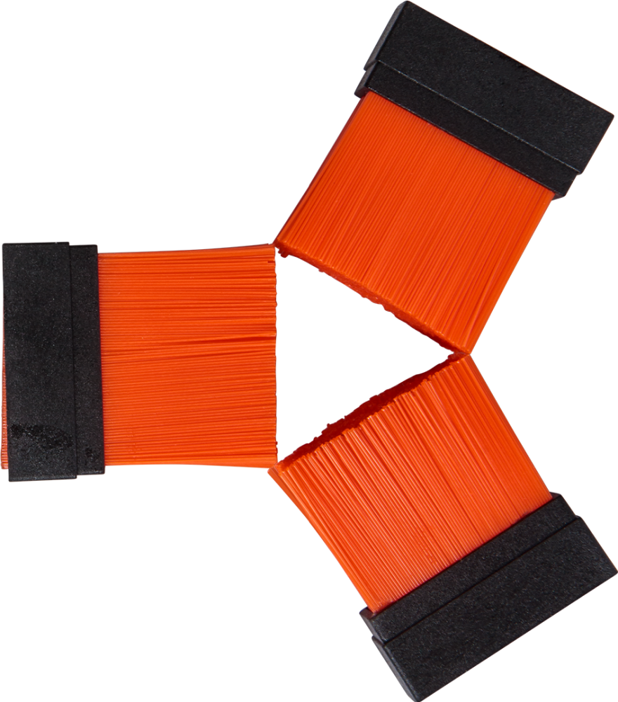 Trophy Ridge Whisker Biscuit V Replacement Bristles - Orange