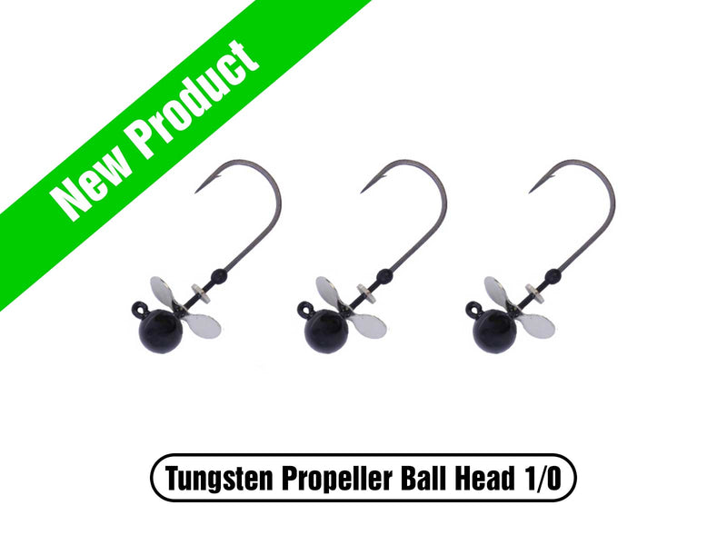 X Zone Tungsten Propeller Ball Head Jig