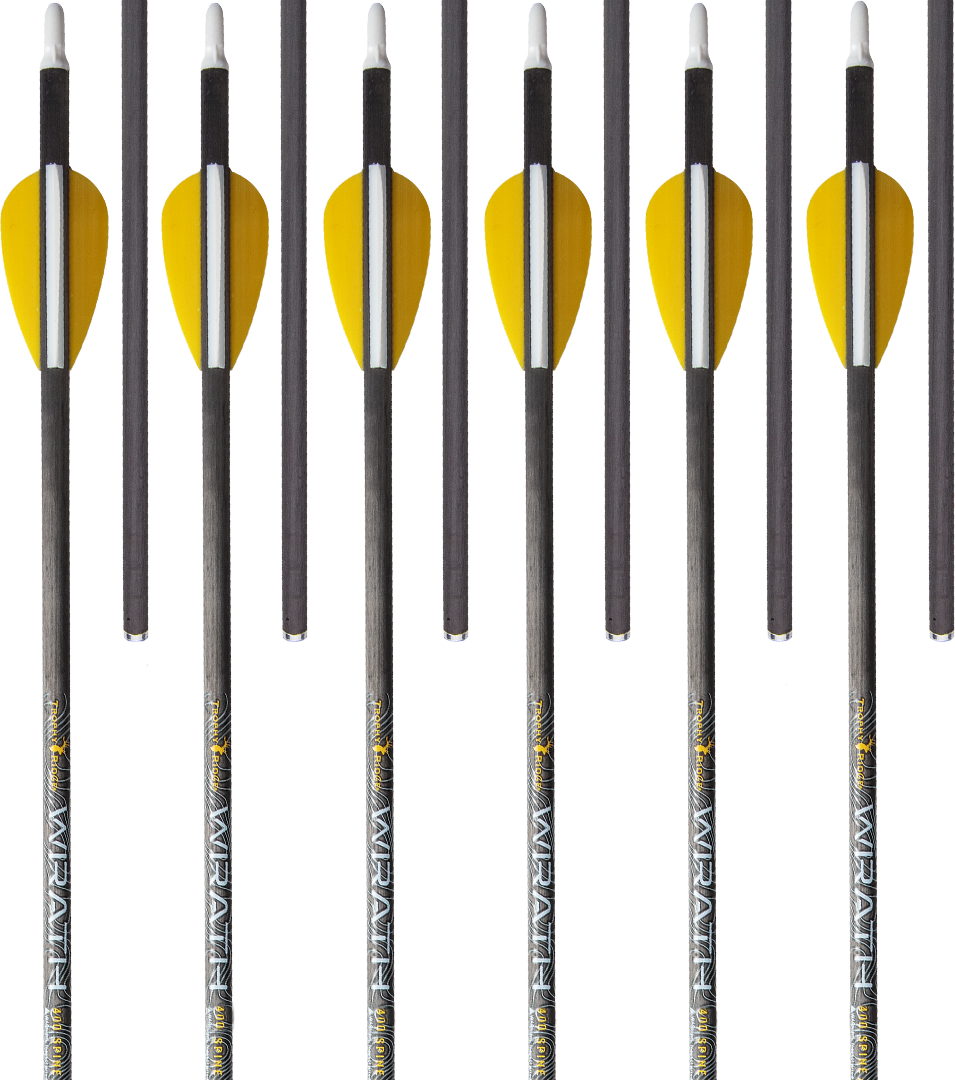Trophy Ridge Wrath Arrows - 340 / 6 pack