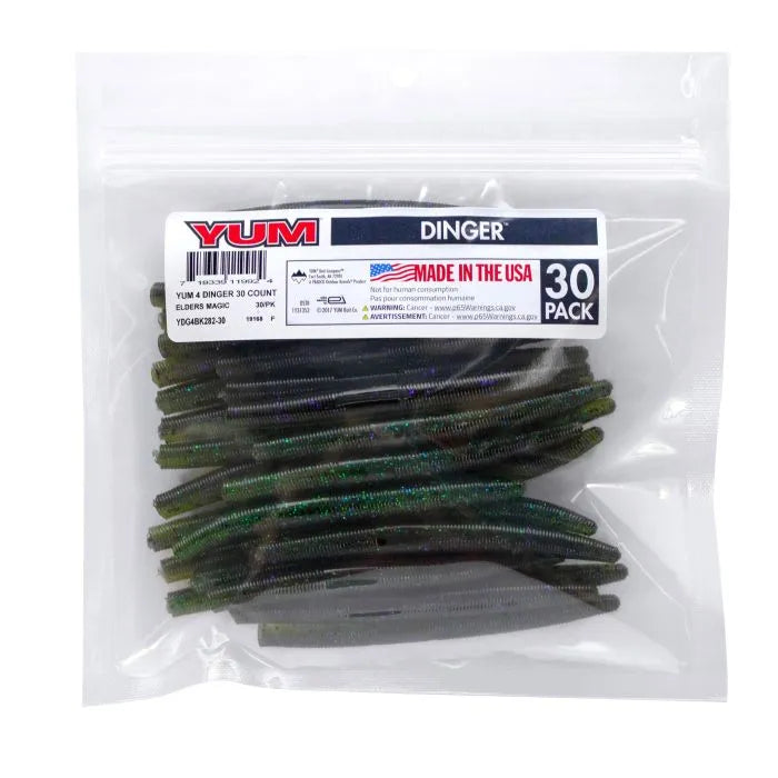 YUM 4" Dinger Bulk 30 Pack
