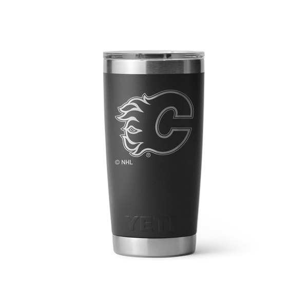 YETI Rambler Flames 20 Oz Tumbler, Sliding Lid, Insulated Stainless Steel